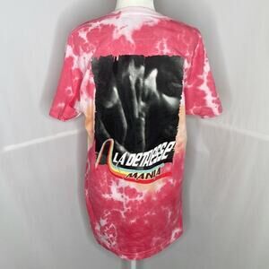 NWT la destresse pink and white tie dye euphoria tee in L’orange size medium